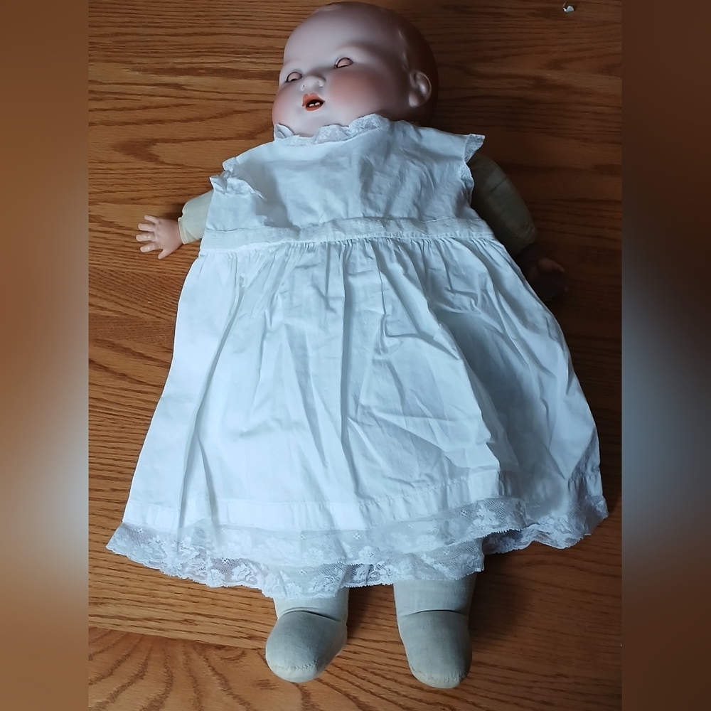 Vintage German Bisque Doll